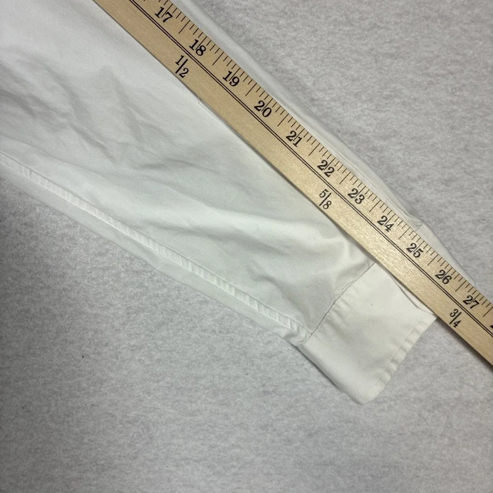 Polo Ralph Lauren Mens Slim Fit Poplin Shirt Long Sleeve White Classic Preppy